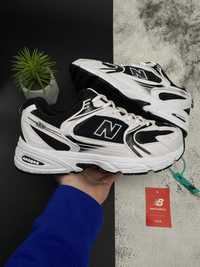 43 (27.5см) 44 (28.5см) Кроссовки New Balance 530 Black-White | NB 530