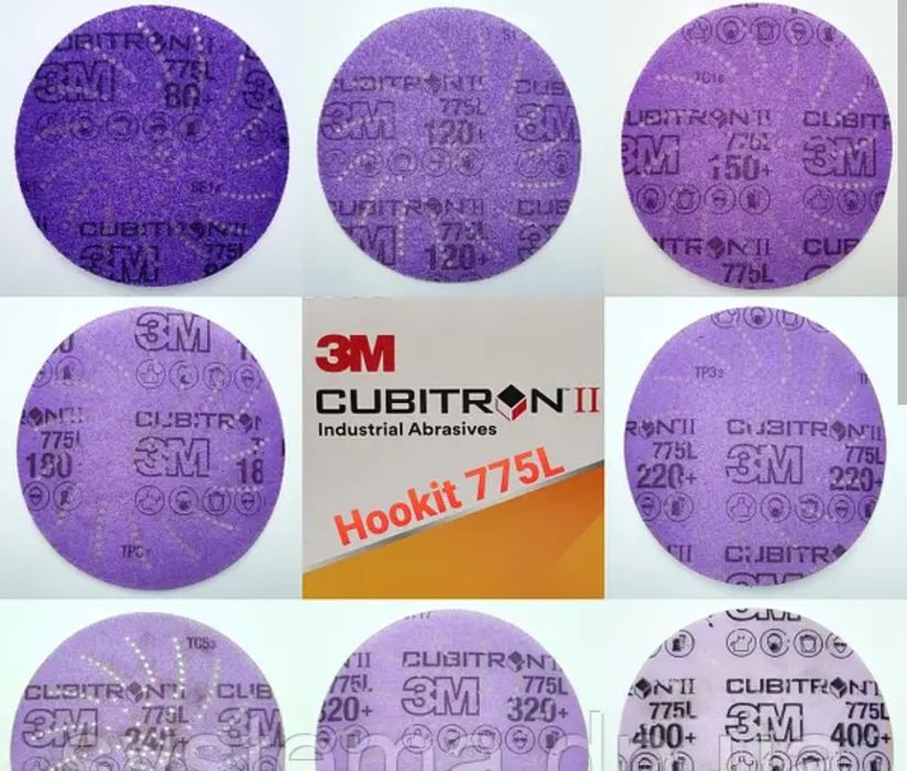 Cubitron 775L 152mm. Кубитрон 775L. И другие абразивы 3М 255p