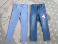 Spodnie jeans R 110 (Zestaw)