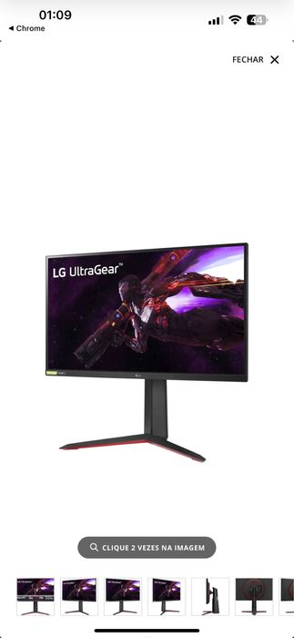 Monitor 2k LG ultragear 165hz overclock 180hz