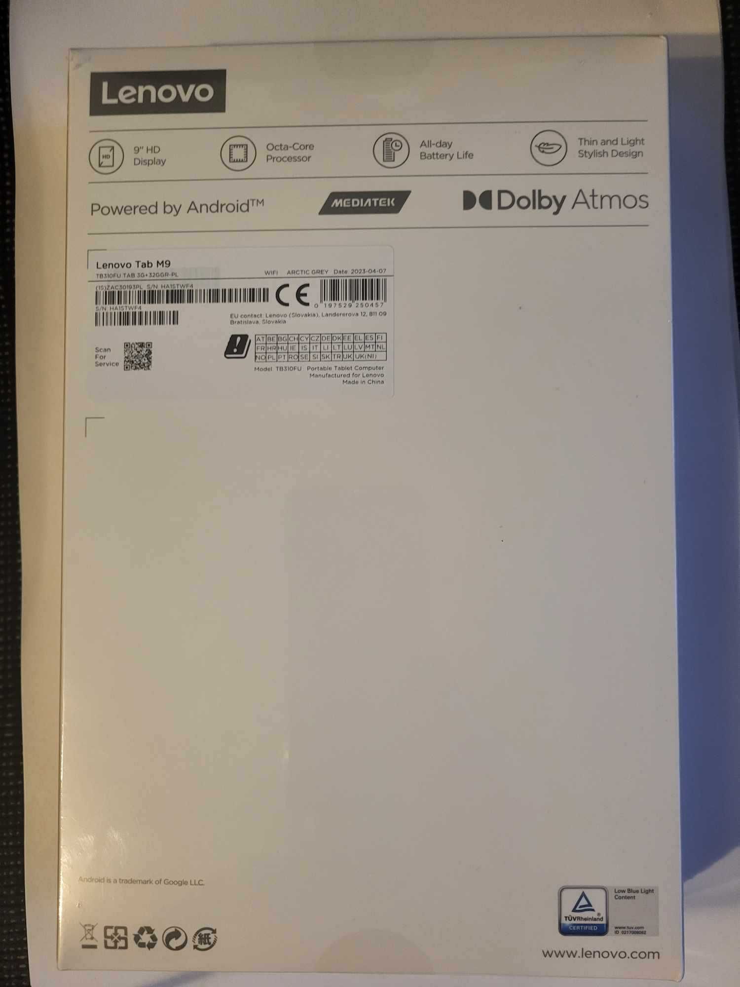 Tablet LENOVO Tab M9