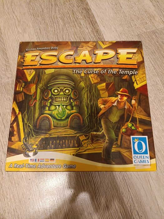 Ucieczka Świątynia Zagłady gra planszowa ENG