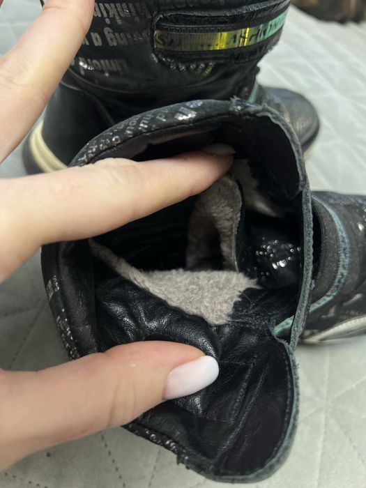 Шкіряні Зимові черевики