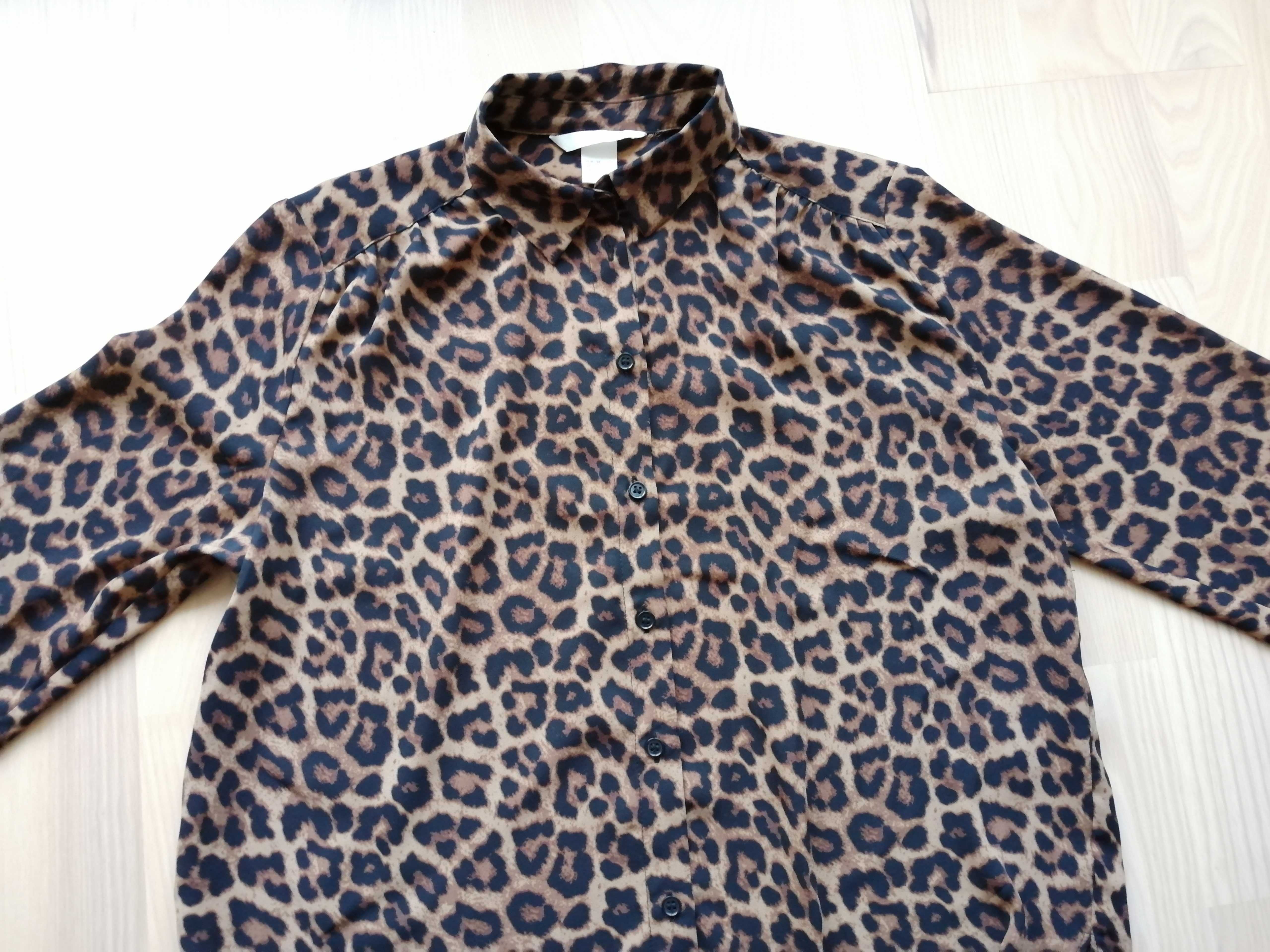 H&M HM koszula w panterke rozmiar 34 / XS