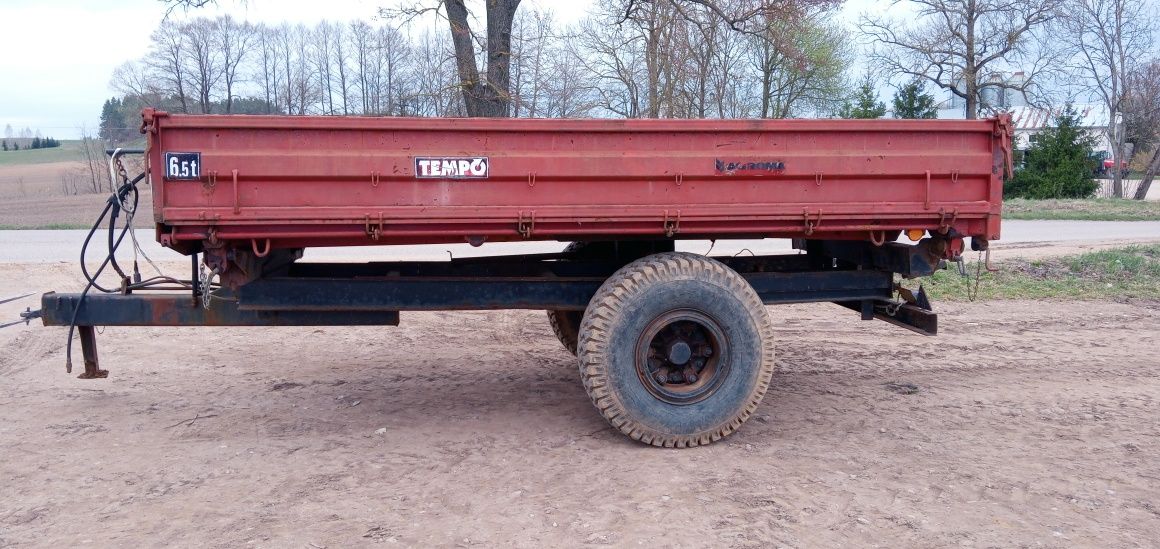 Belarus Tempo 6.5T Przyczepa Wywrotka 6500kg