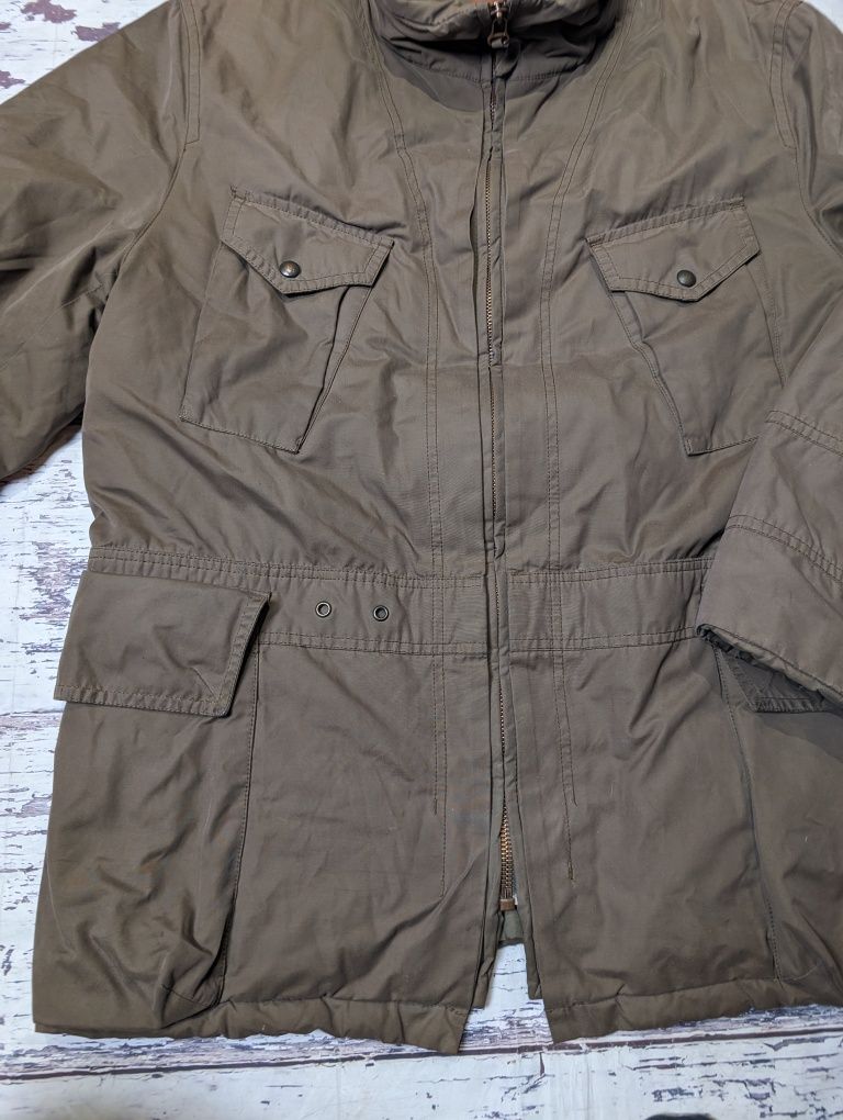 Kurtka khaki Hugo boss vintage brązowa model ohara