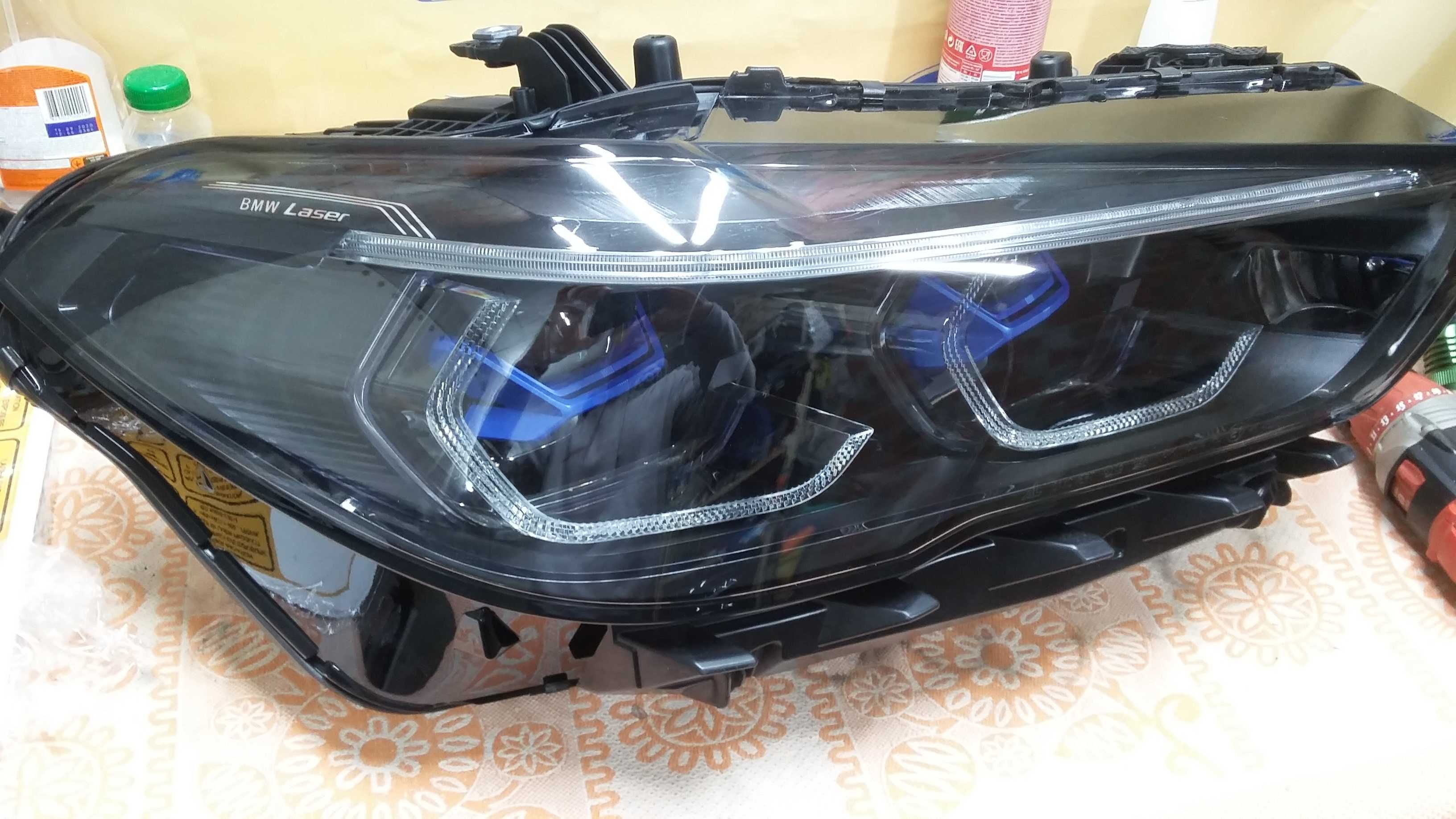 Autolight,Оптика,Фара: G05 laser black shadow на BMW X5.