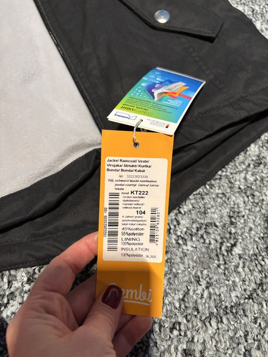 Демісезонна курточка парка на дівчинку Bembi