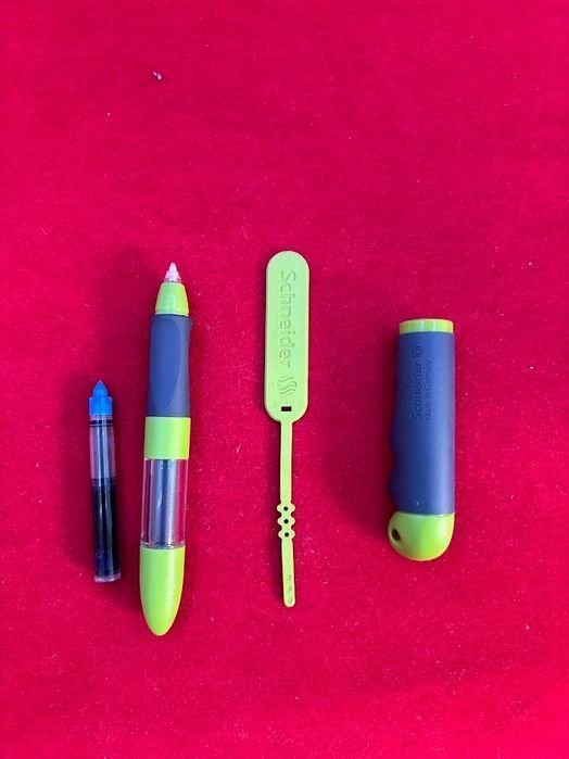 pióro kulkowe schneider pen niebieski atrament zmywalny szybkoschnący