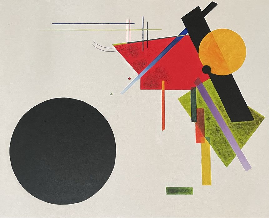 Tela replica Wassily Kandinsky