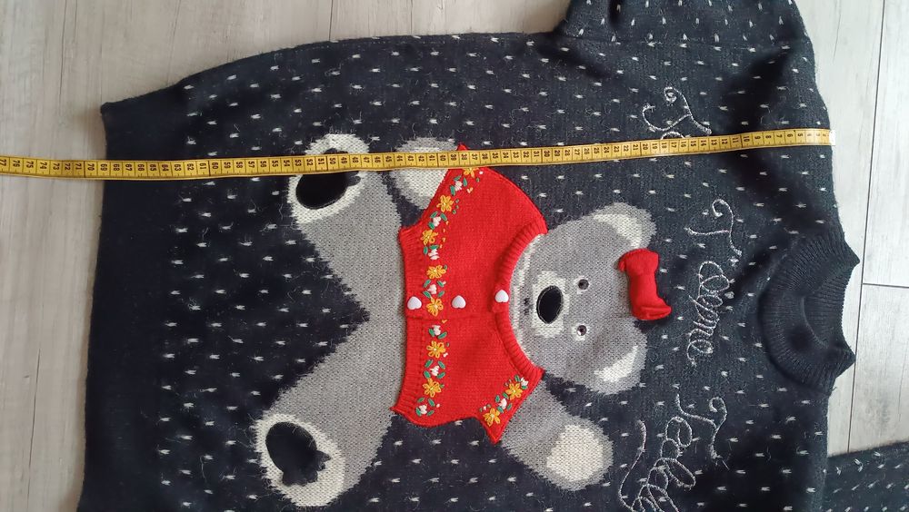 Sweter świąteczny damski