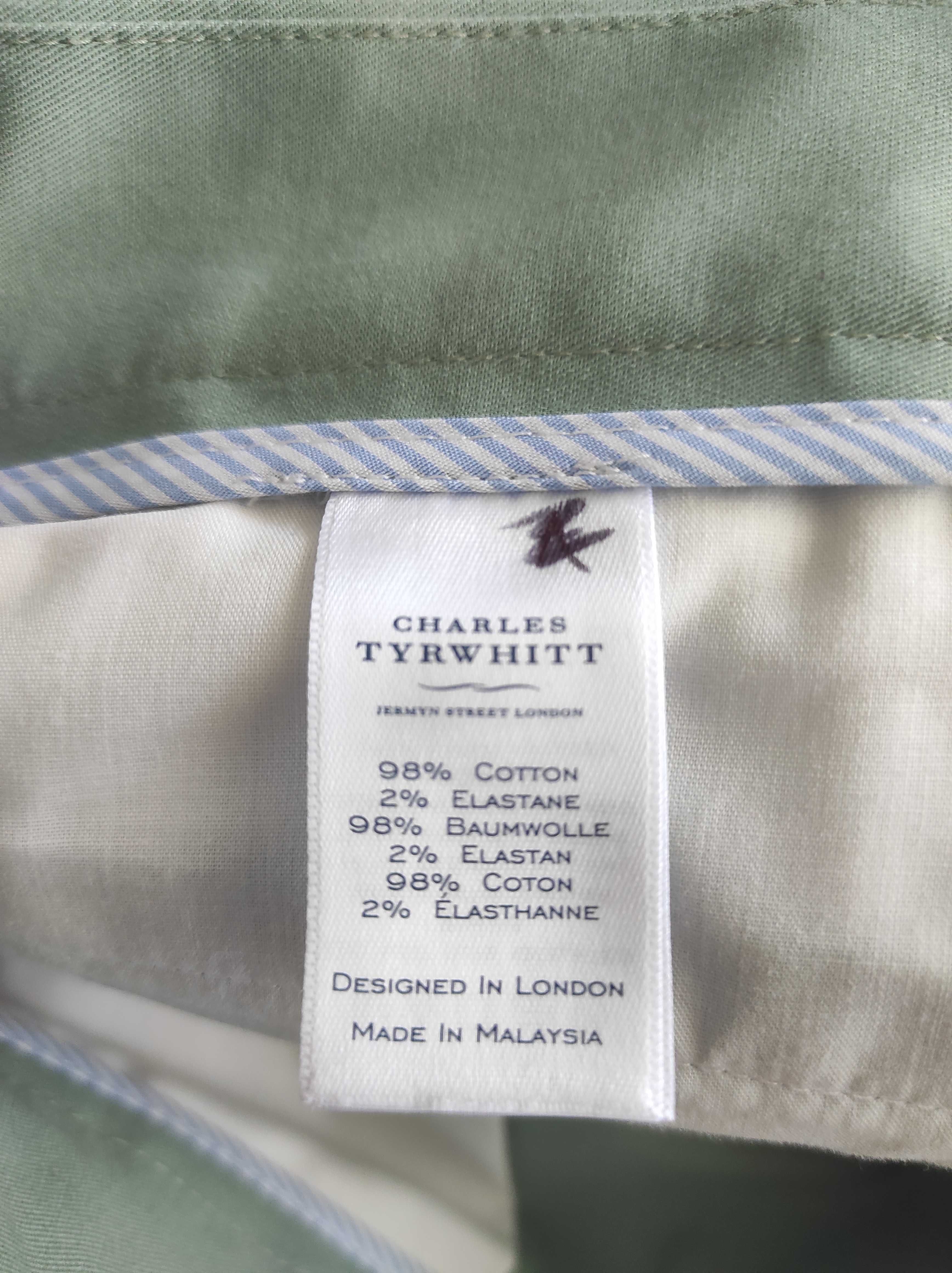 Брюки чіноси котонові Charles Tyrwhitt W36 L32