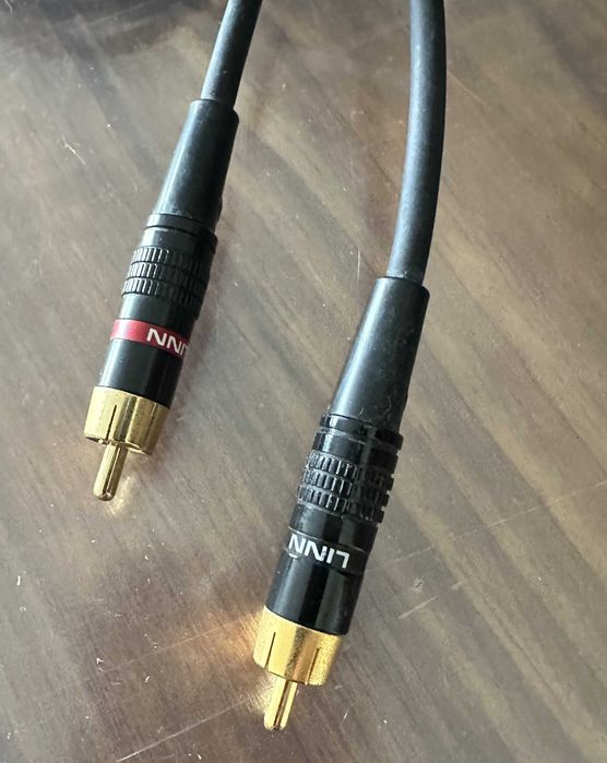 Linn Black Interconnects RCA/RCA - 1,20m