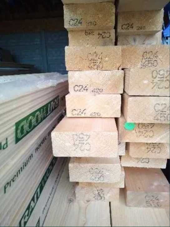 Drewno konstrukcyjne C24 świerk