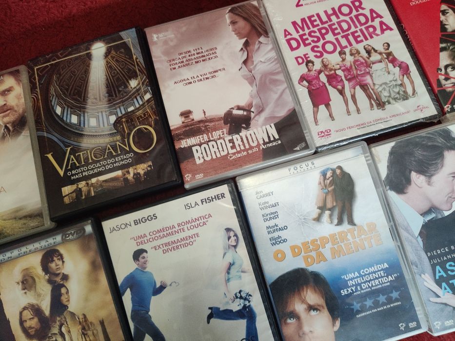 Filmes em DVD como novos