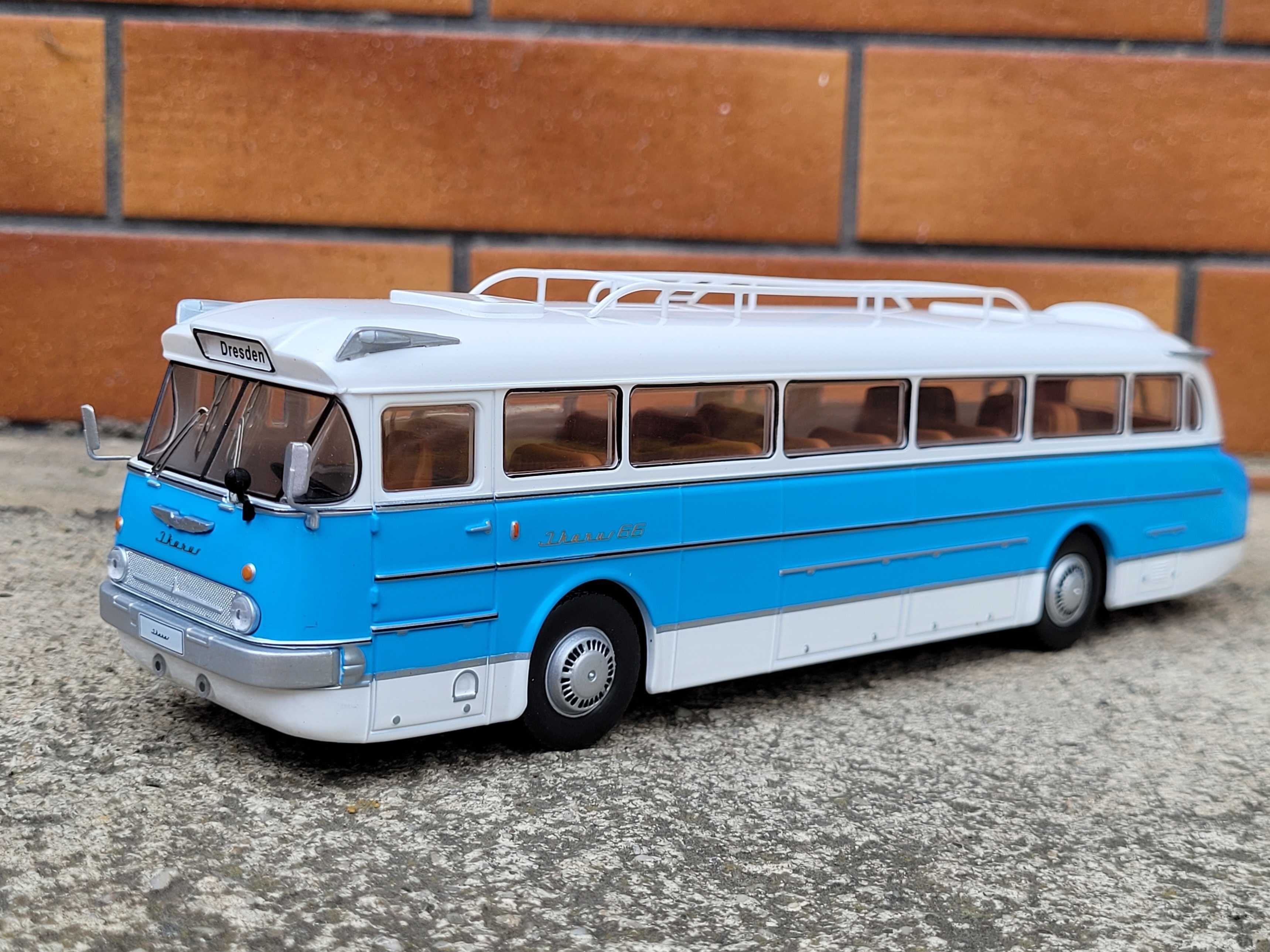 Ikarus 66 Dresden kolekcja autobusów 1:43 26 cm Autobus Autokar PKS