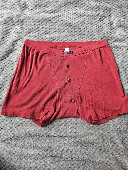Piękne Bokserki męskie 38cm czerwone Xl/XXL