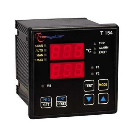 Przekaźnik do pomiaru temperatury transformatora TECSYSTEM T154.