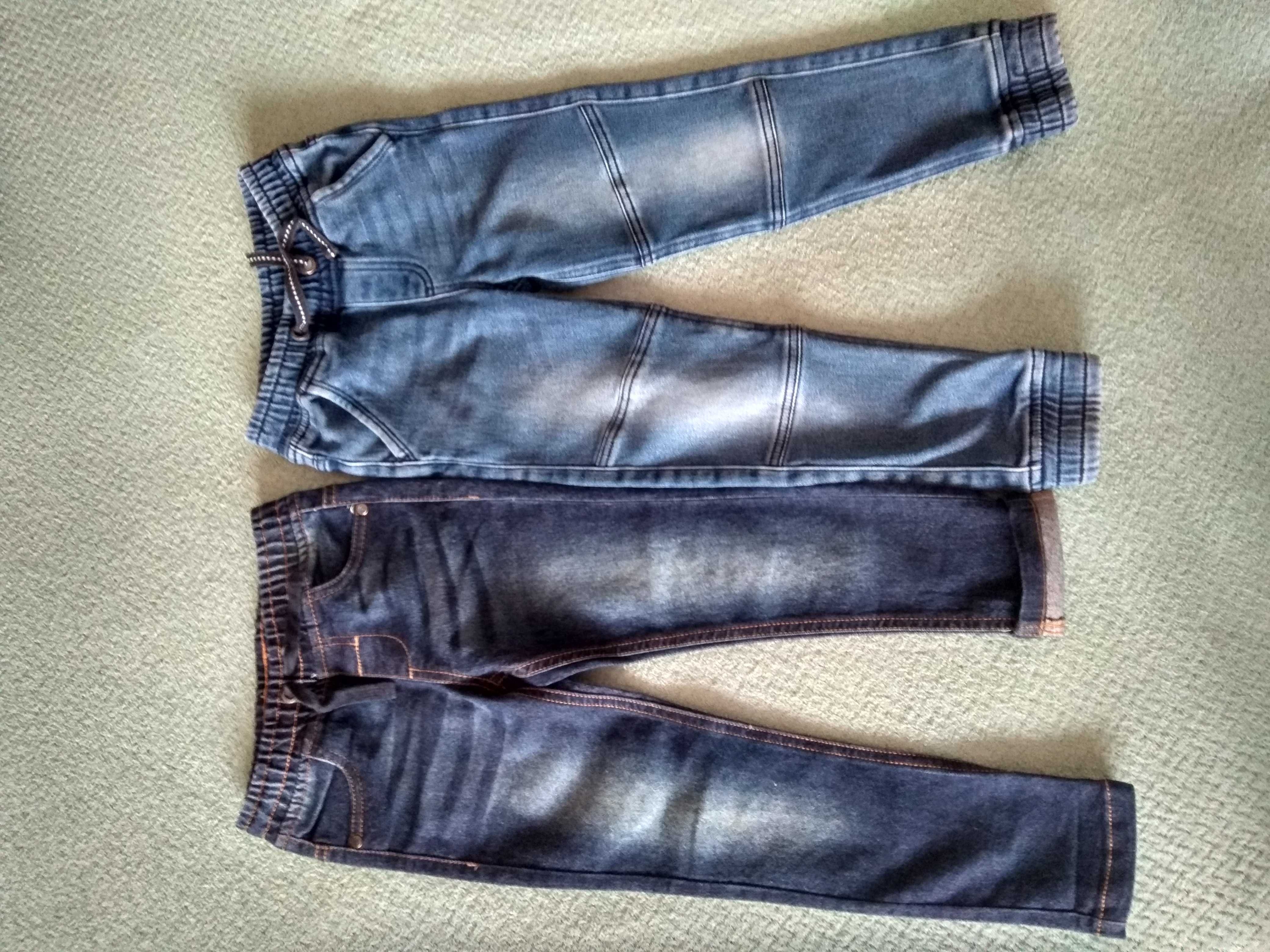 Spodnie jeans dla chłopca 110