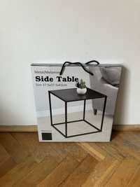 Stolik kawowy Side Table czarny 37,5 x37,5 cm