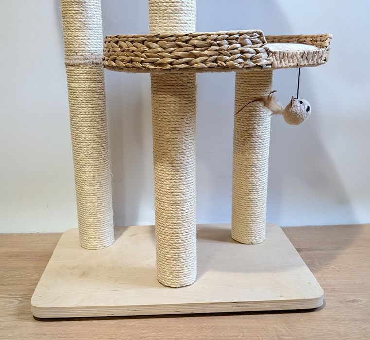 Natural Home Iii Drapak Dla Kota Beżowy 60X40X154Cm DUŻY - Defekt