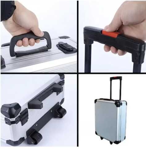 Набір автомобільних та домашніх інструментів 187шт у валізі на колесах