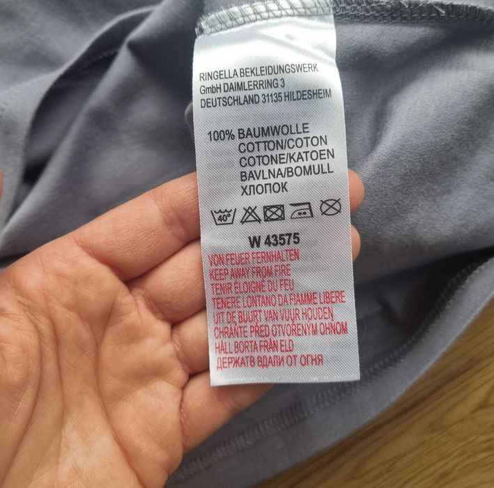 Damska piżama fioletowa Ringella 44/46 nowa z metką góra od piżamy