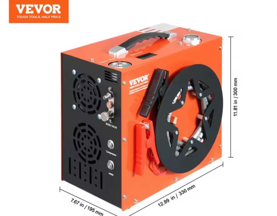 Kompresor Wysokociśnieniowy do butli / broni.