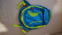 Plecak biedronka kolor niebiesko - zielony, pojemność 10-15 litrów