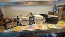 Mega zestaw kamer mini DV Samsung canon mv500 mv600