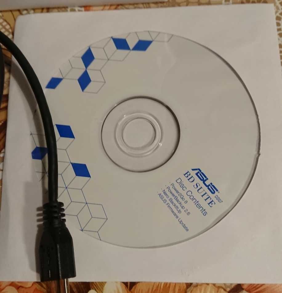 ASUS SBW-06D5H-U Blu-Ray/DVD/CD пишущий внешний привод до 128Gb диск