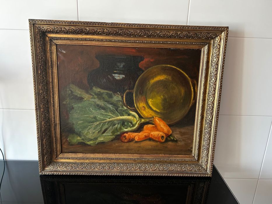 José de Almeida e Silva, Natureza Morta, Óleo sobre tela