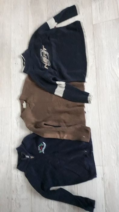 Paczka ubrań dla chłopca 116 122 kurtka zimowa x2 plus duży gratis