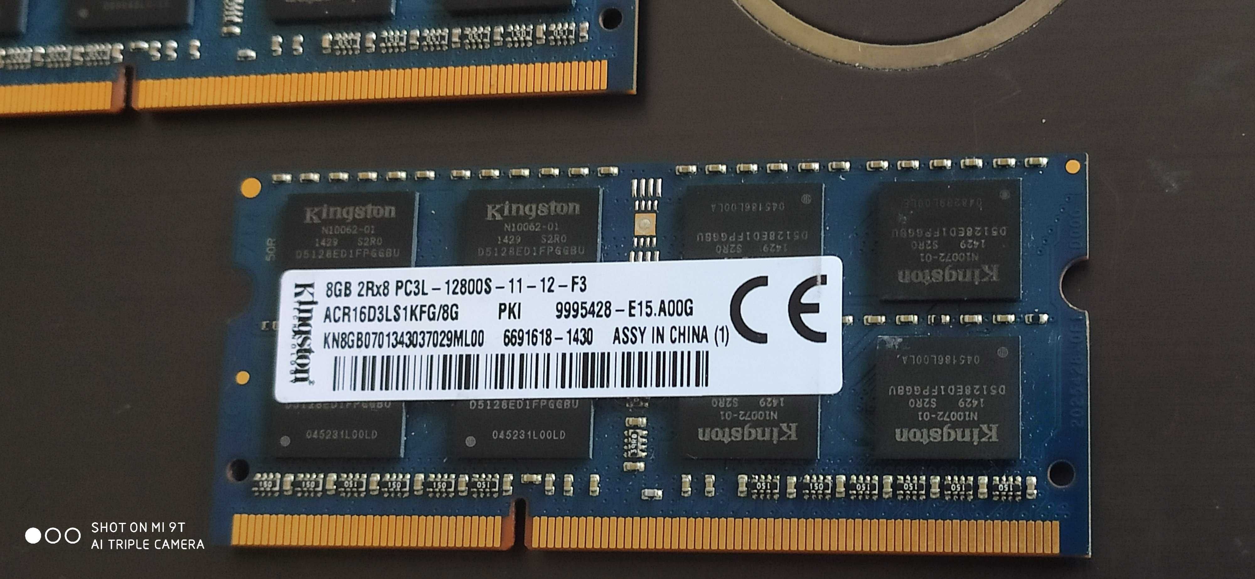 Kingston якість DDR3L 16Gb (8gb+8гб) ддр3 16гб 1600 PC3L-12800U 1,35V