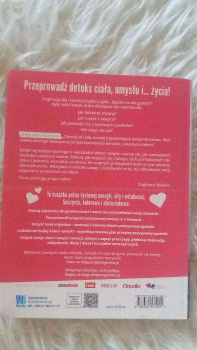 Pokochaj swoje ciało Dagmara Skalska poradnik fit egoizm to nie grzech