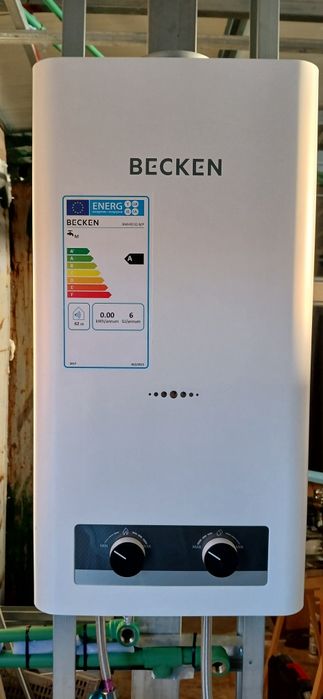 Esquentador a gas butano ou propano