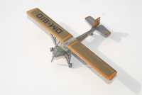 Stara zabawka model samolotu Flugzeug-Modellbaukasten L-60  60 lata