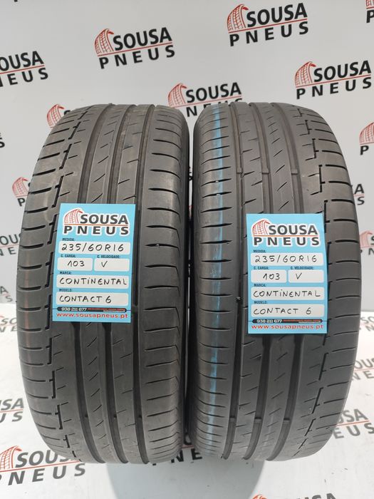 2 pneus como novos 235-60R18 Continental - Oferta dos Portes
