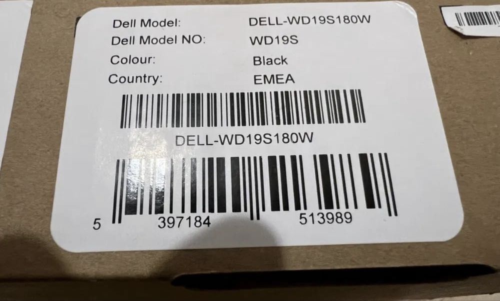 Stacja dokująca Dell-wd19s 180w
