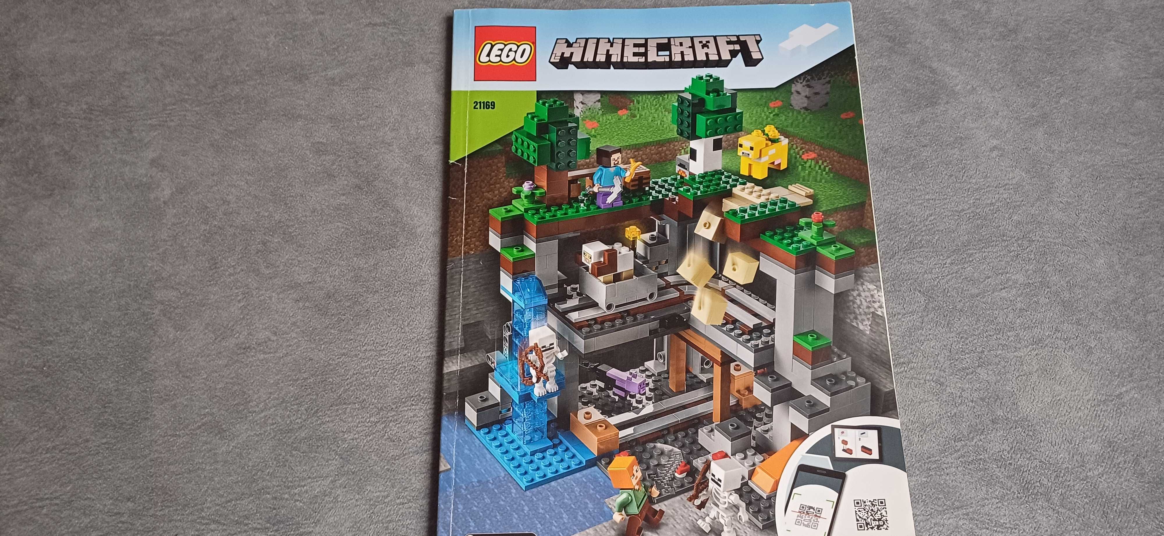 Lego Minecraft 21169 Pierwsza Przygoda