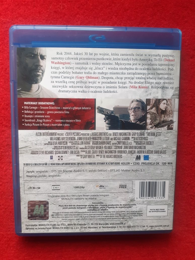 KSIĘGA OCALENIA film na blu-ray PL