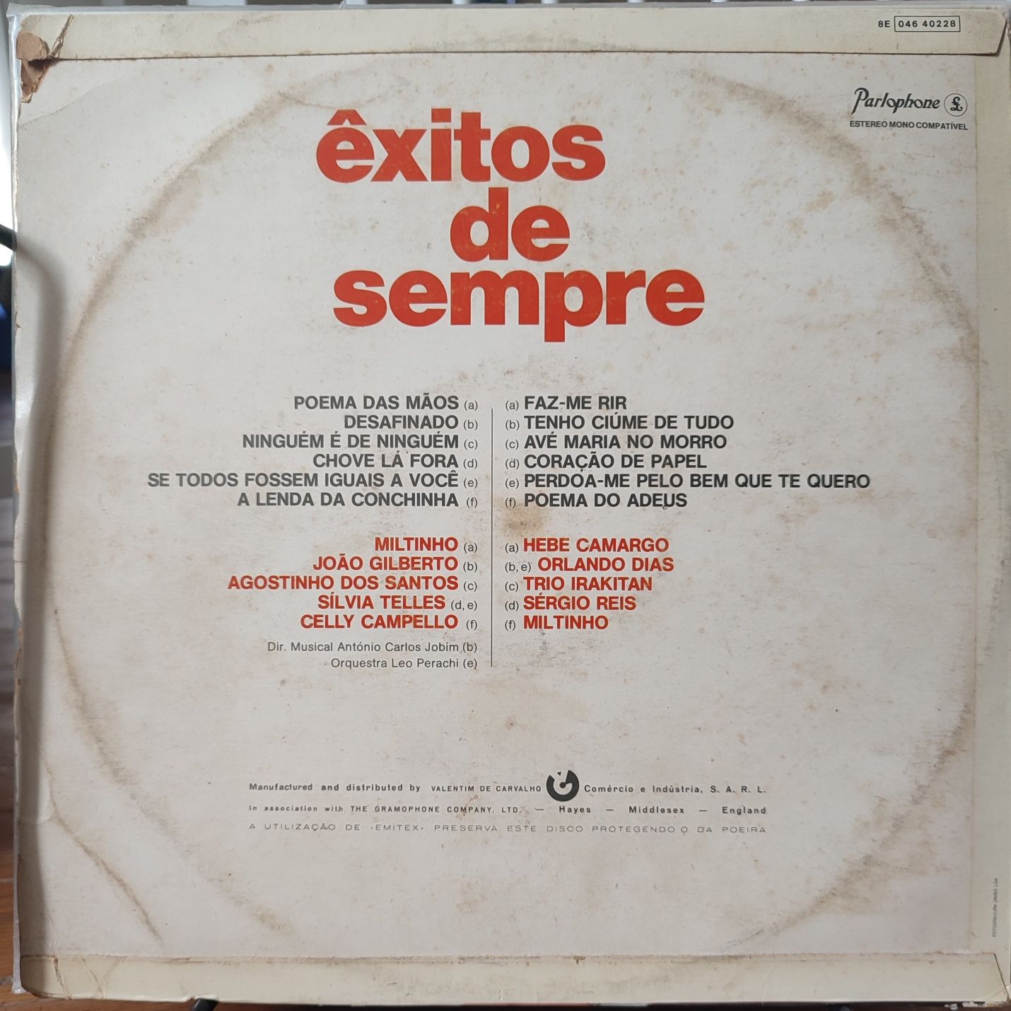 LP Vinil Êxitos de Sempre