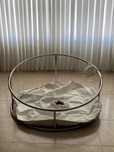 Pack Estrutura circular + puff para fotografia Newborn
