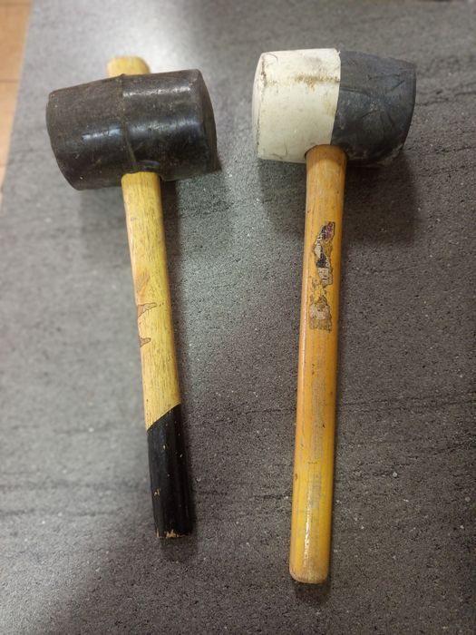 Młotki gumowe cena za oba