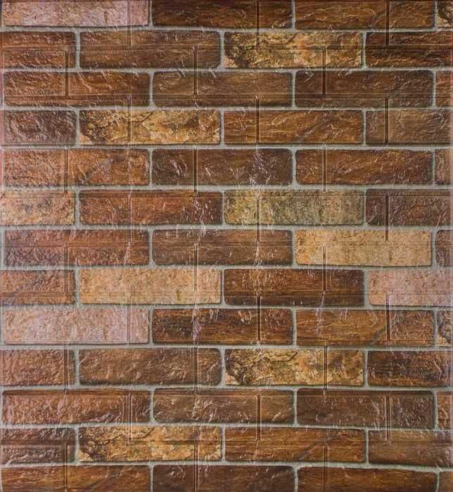 Цегла 3d Самоклеющиеся панели, DJ6мм ПВХ панель, Самоклеючі панелі 3Д