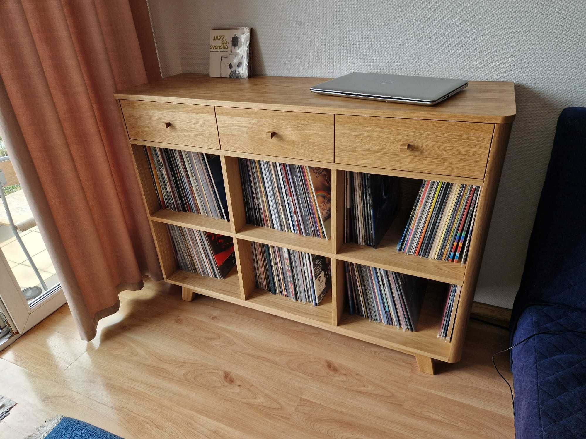 Komoda drewniana na wymiar – meble z litego drewna dębowego i forniru