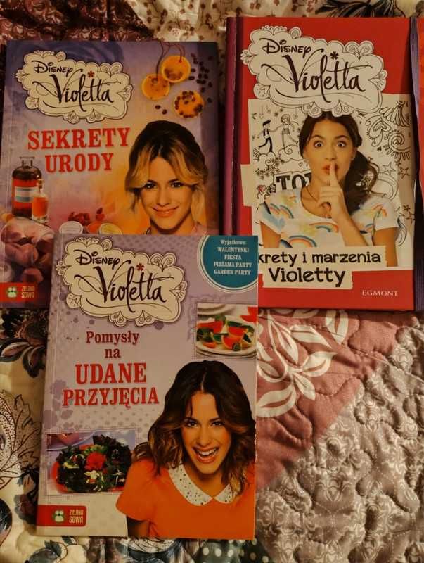 Disney Violetta. Sekrety i marzenia, przyjęcia, sekrety urody
