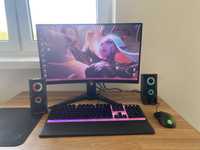 PC komputer + monitor i zestaw