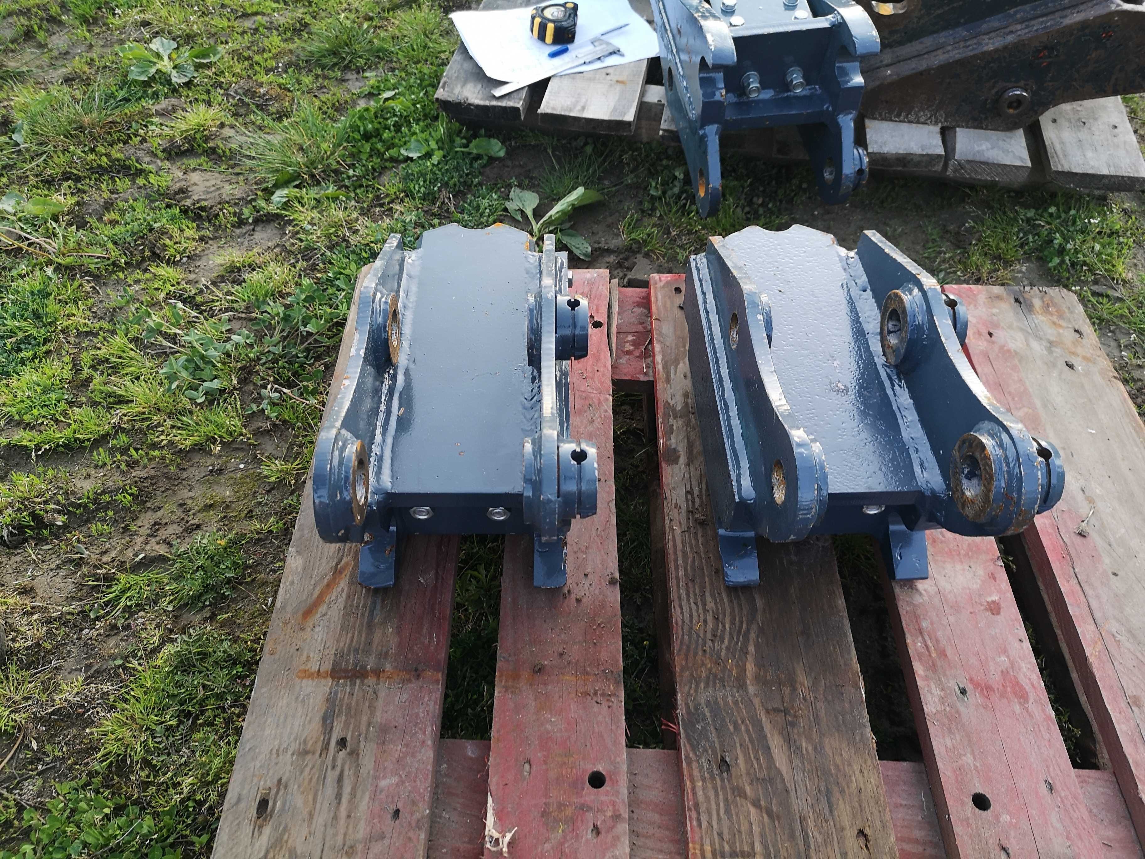 Szybkozłączka JCB Komatsu CAT Volvo Takeuchi Doosan Kubota Case
