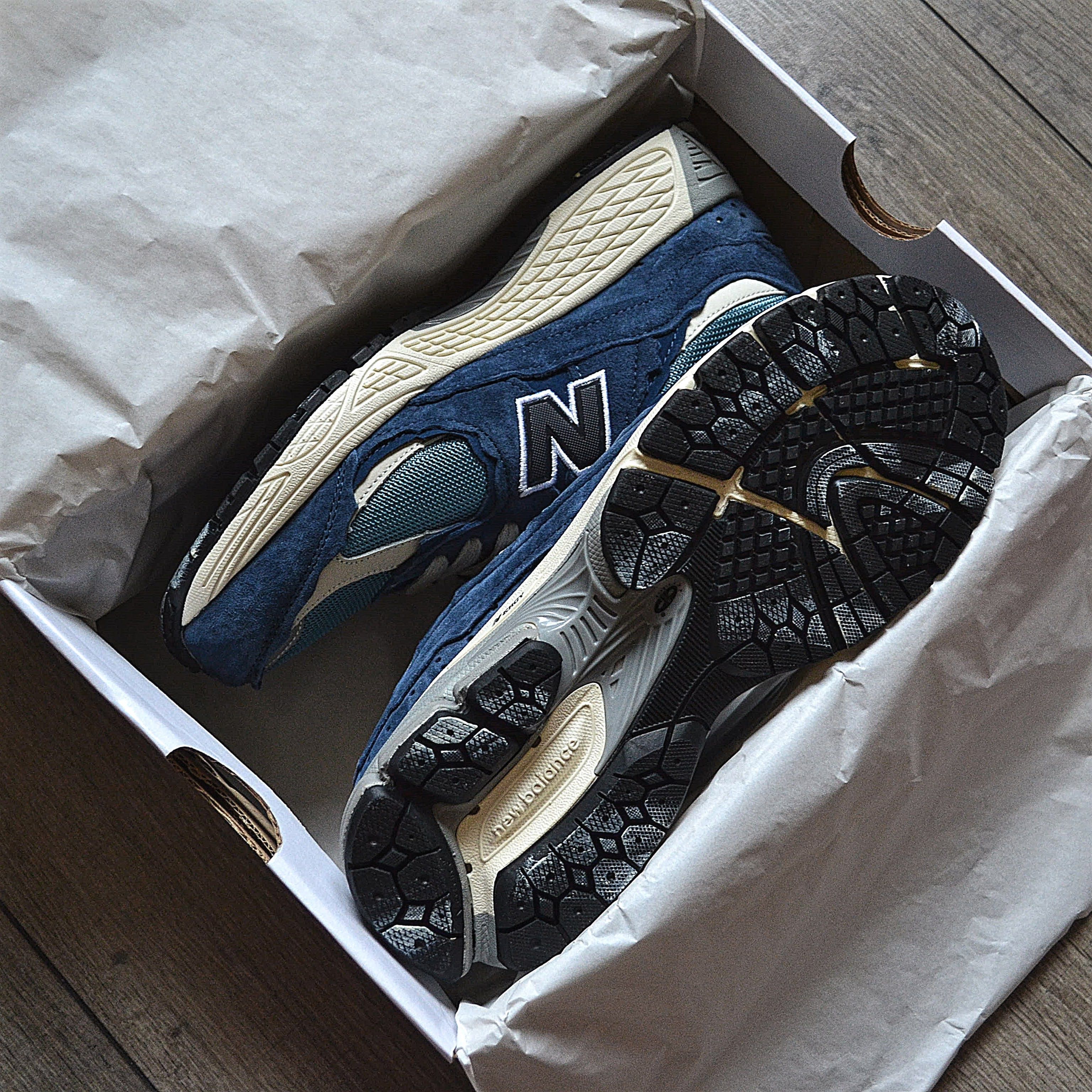 Мужские кроссовки New Balance 2002R Protection Pack 'Steel Blue' 40-45